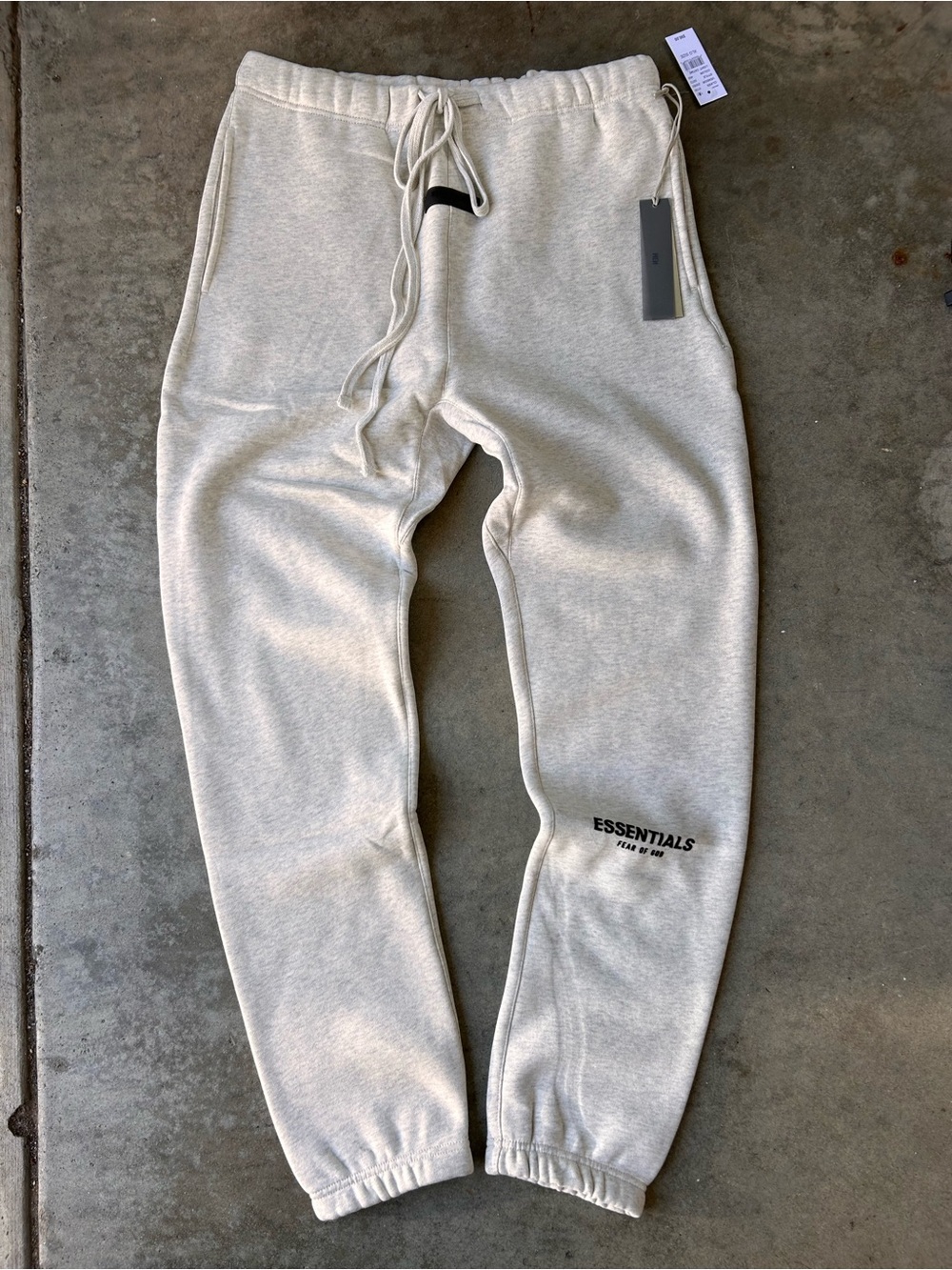 Fear of God Essentials Men's Jogger Sweatpants in Light Gray